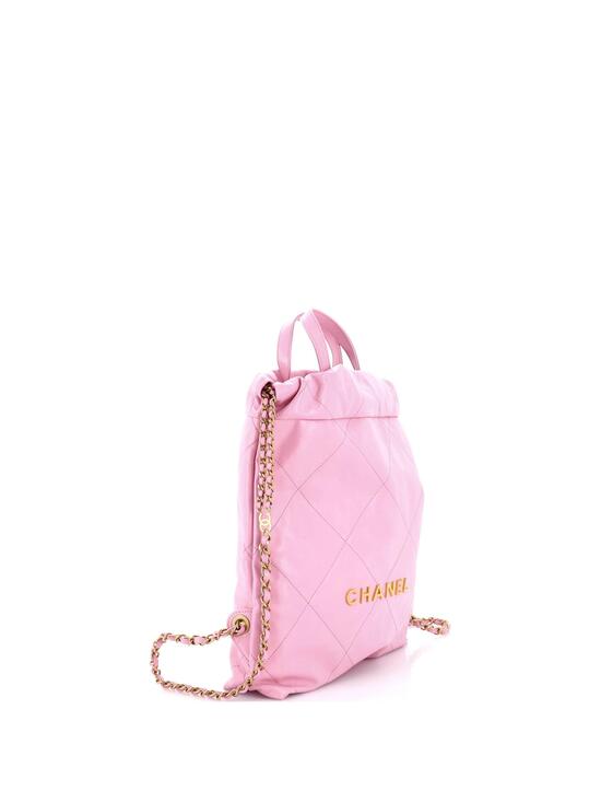 Chanel 22 Chain Backpack Quilted #281445C47B main image 4